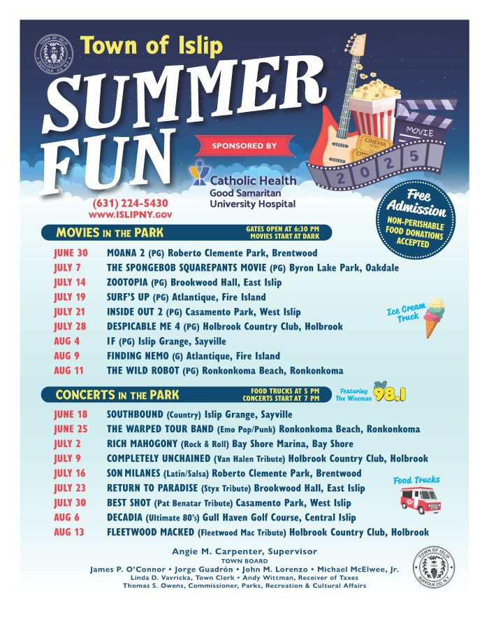 Islip Summer Fun Series Returns islip-summer-fun-series-returns